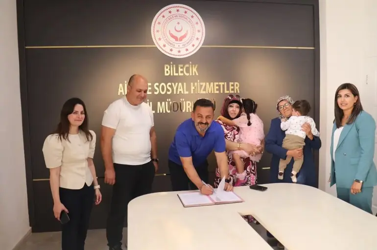 Bilecik’te koruyucu aile sözleşmesi imzalandı
