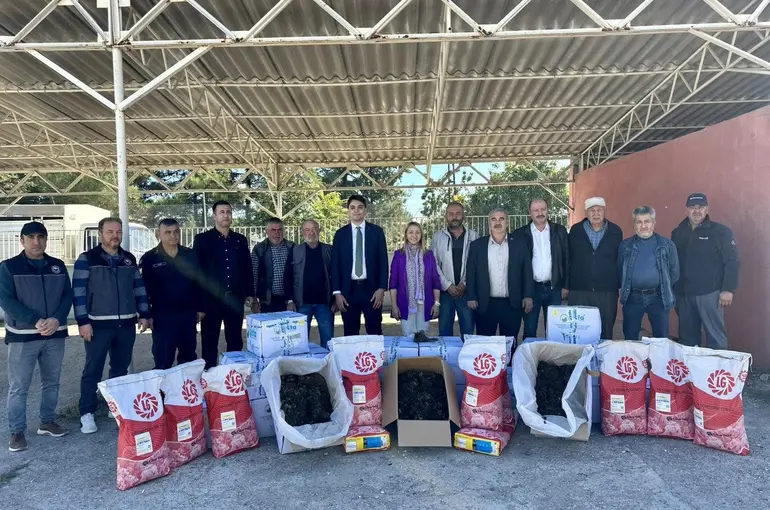 Bilecik’te üreticilere 41 bin 750 çilek fidesi desteği
