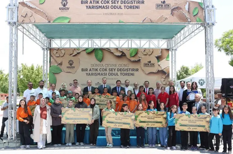 “Bir Atık Çok Şey Değiştirir” yarışmasında ödüller sahiplerini buldu