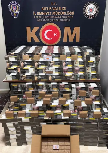 Bitlis’te kaçakçılık operasyonu
