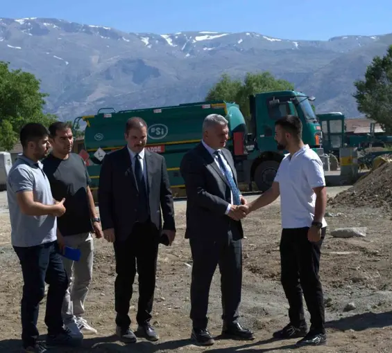 Bölge Müdürü Yavuz, DSİ Erzincan Şubesinde incelemelerde bulundu
