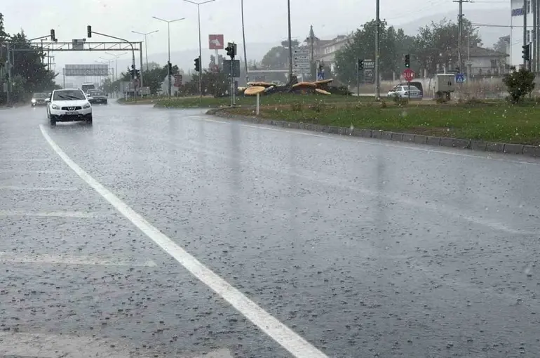 Bolu’da serinleten yağış
