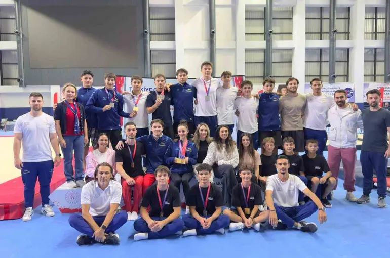 Bolulu cimnastikçilerden Ankara’da madalya yağmuru
