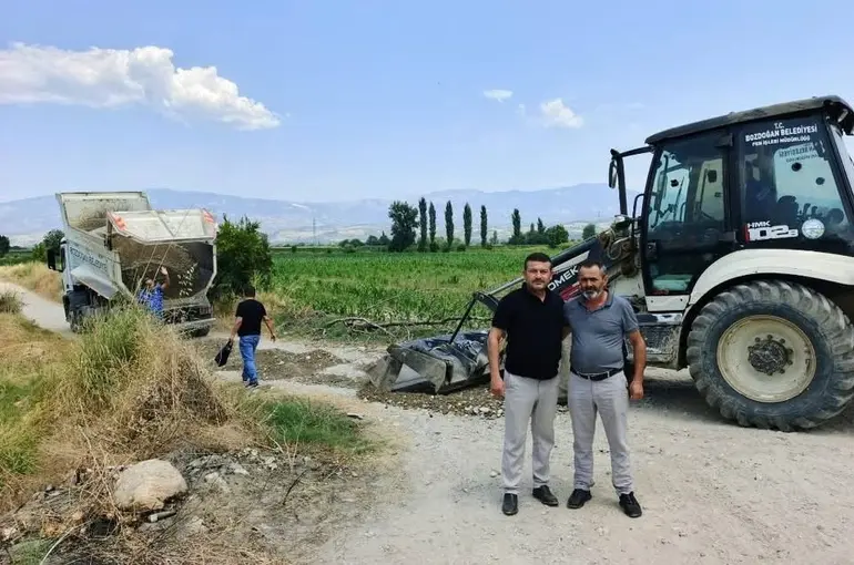 Bozdoğan’da çalışmalar sahada takip ediliyor
