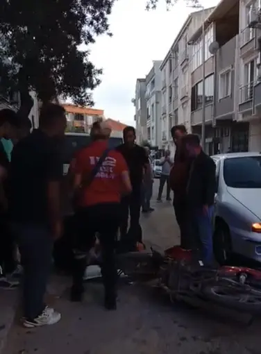 Bursa’da otomobil ile motosiklet çarpıştı: 1 yaralı

