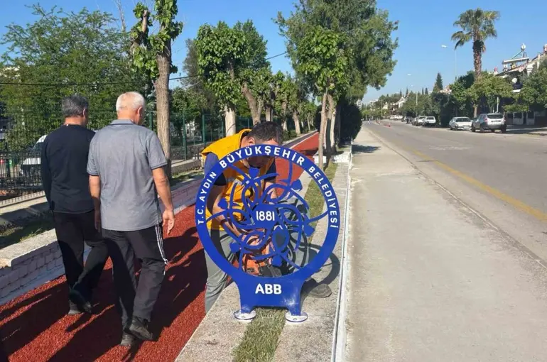 Büyükşehir ekipleri Göztepeli Atalay Koşu Yolu yeniledi
