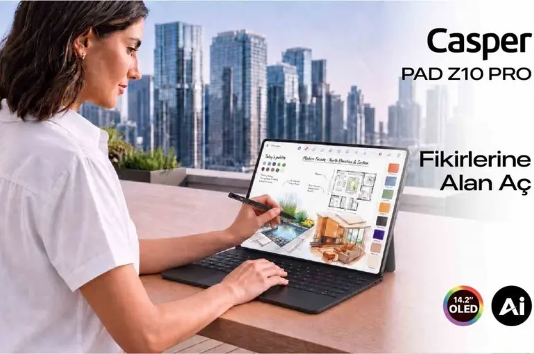Casper’dan laptop gibi tablet: Casper PAD Z10 Pro
