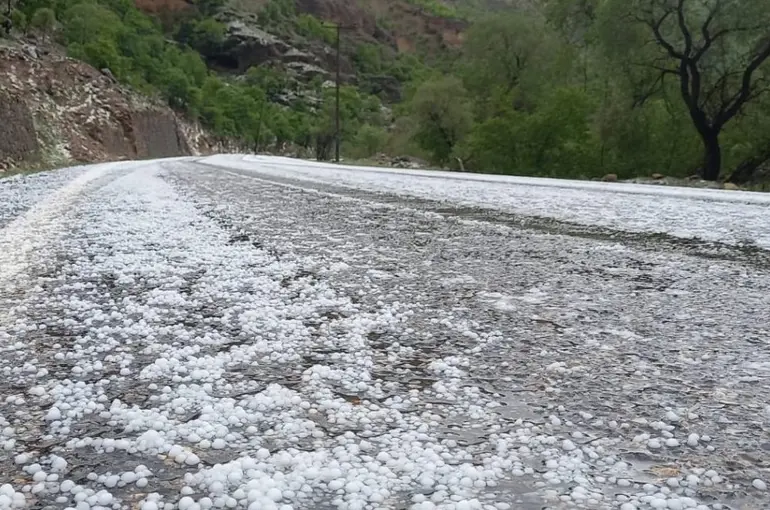 Çayırlı’da dolu yağışı etkili oldu
