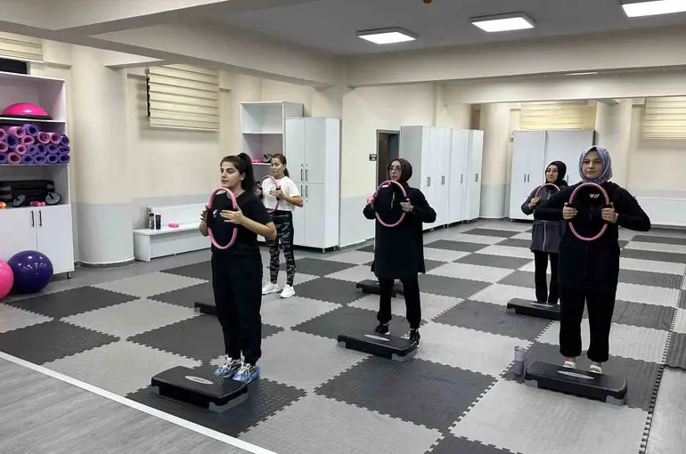 Çayırova’da pilates ve kardiyo kurslarına yoğun ilgi

