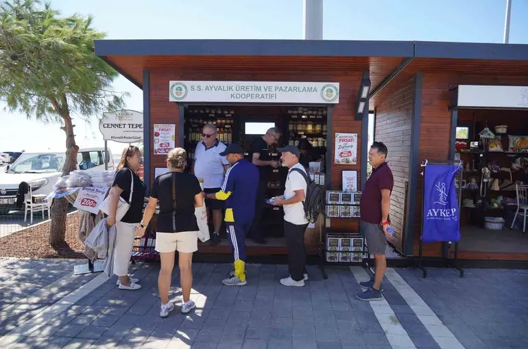 Cennet Tepesi’nde kadın emeğine yeni satış noktası
