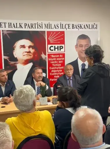 CHP Milas İlçe Teşkilatı’nda gergin toplantı
