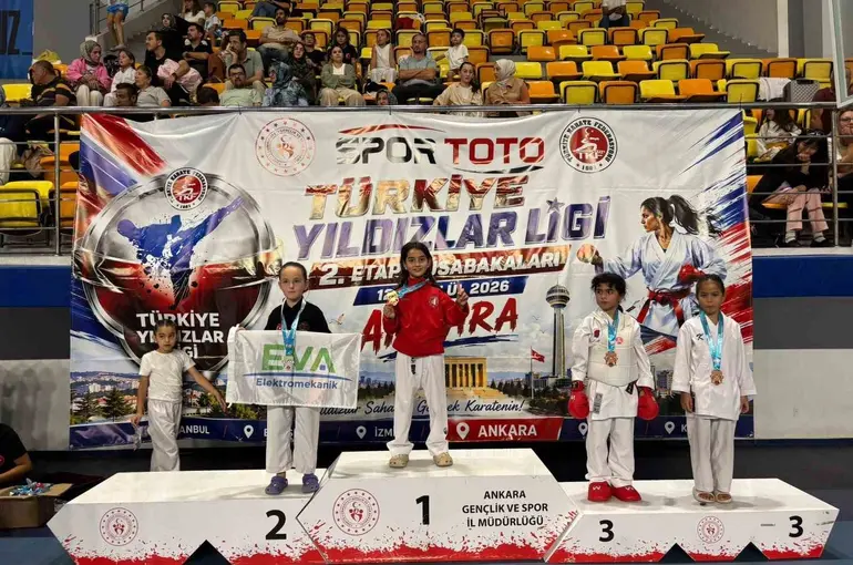 Çorum Belediyesi sporcuları karatede zirveyi bırakmıyor
