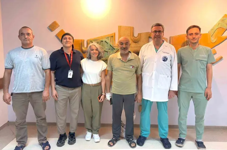 Çorum’dan gelen hastaya Erciyes Üniversitesi Hastaneleri’nde başarılı ameliyat
