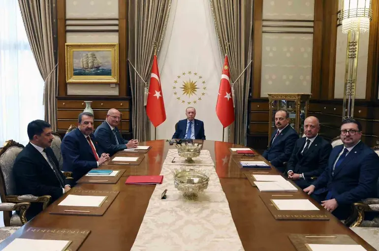 Cumhurbaşkanı Erdoğan, Ankara Valisi Canbolat’ı kabul etti
