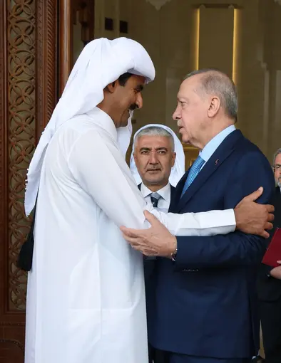 Cumhurbaşkanı Erdoğan, Katar’dan ayrıldı