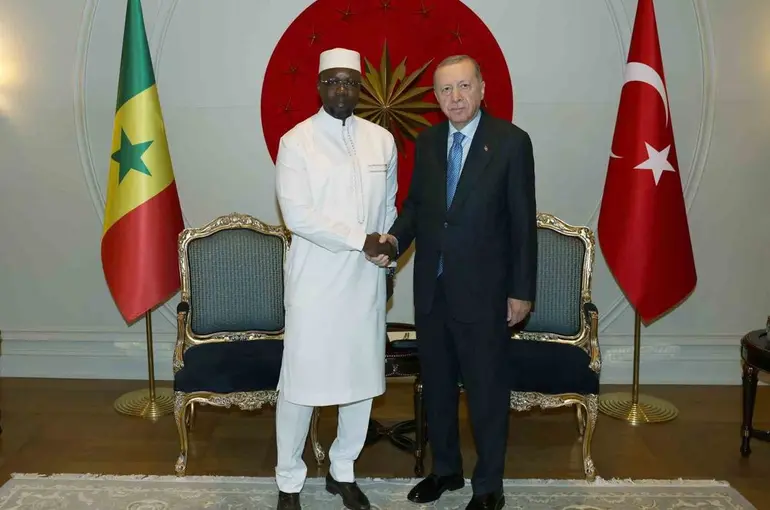 Cumhurbaşkanı Erdoğan, Senegal Başbakanı Sonko’yu kabul etti
