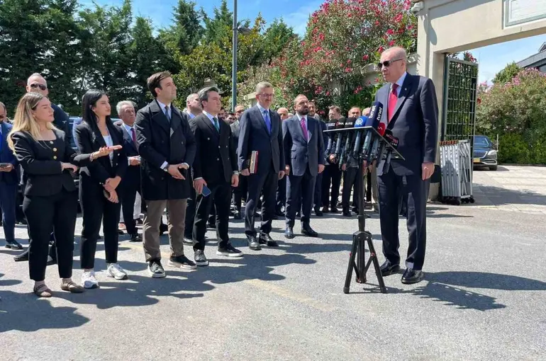 Cumhurbaşkanı Recep Tayyip Erdoğan: "Ayasofya’yı yeniden ibadete açmak bize nasip oldu"

