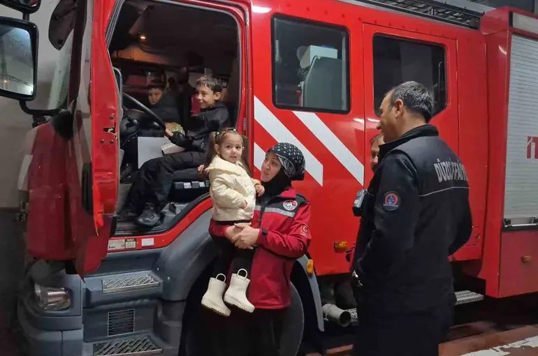 DAKE’den Düzce İtfaiyesine İtfaiye Haftası sürprizi
