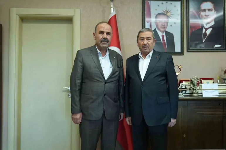 Darende Belediye Başkanı Bozkurt’tan AK Parti İlçe Başkanı Bozkurt’a ziyaret

