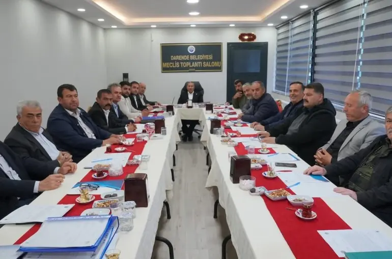 Darende Belediyesi Mayıs Ayı Meclis toplantısı
