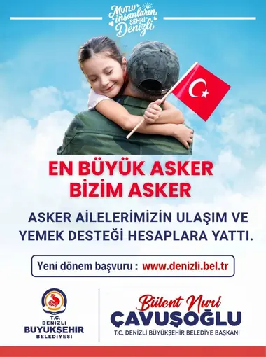 Denizli Büyükşehir her anınızda yanınızda
