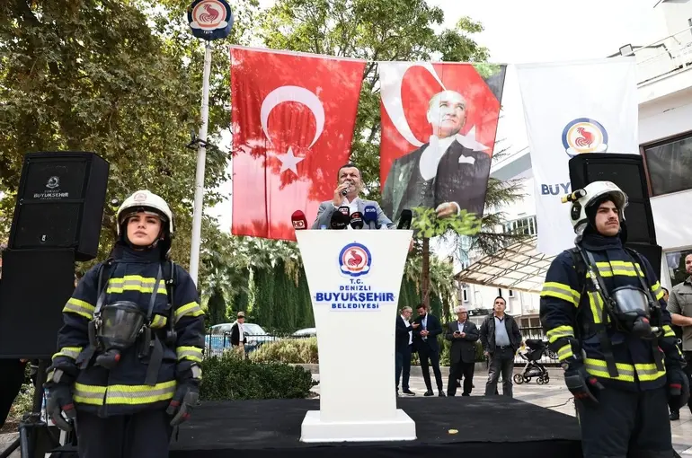 Denizli’nin ateş savaşçıları 312. yaşını coşkuyla kutladı
