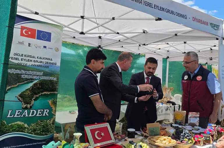 Dicle’nin yerel ürünleri ve lezzetleri Ankara’da görücüye çıktı
