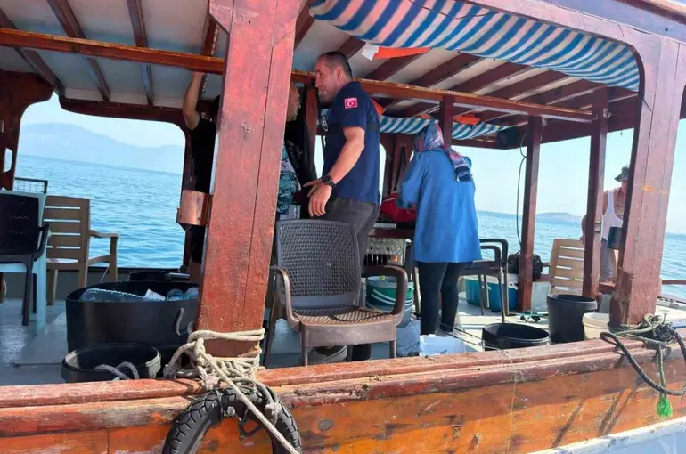 Didim’de denizde su ürünleri denetimi yapıldı
