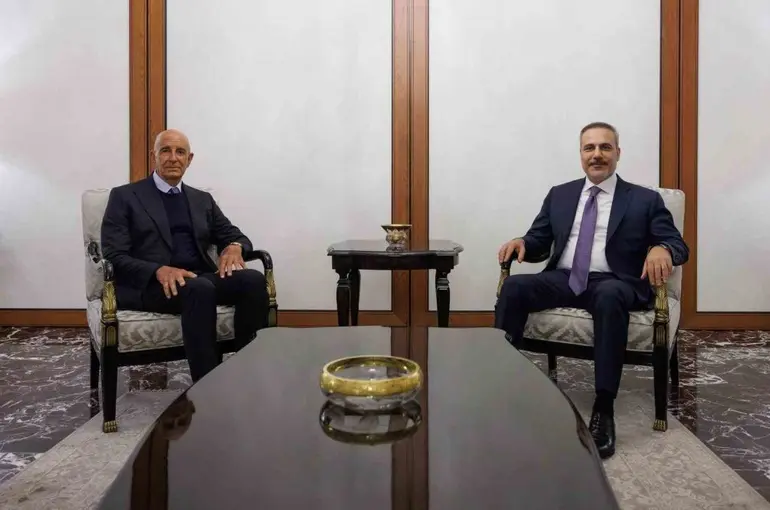 Dışişleri Bakanı Fidan, ABD’nin Ankara Büyükelçisi Barrack’ı kabul etti
