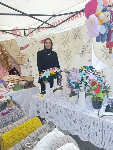 Diyadin’de yıl sonu sergisi açıldı
