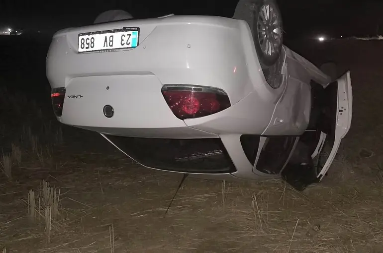 Diyarbakır’da otomobil takla attı: 1 yaralı
