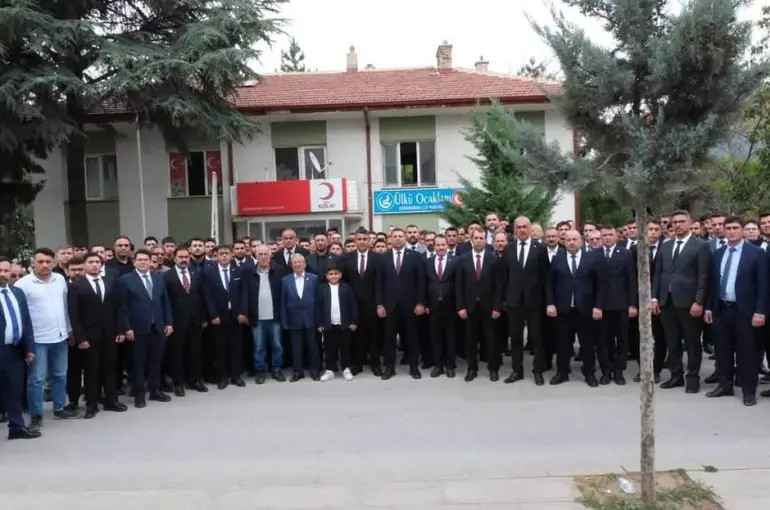 Doğanhisar Ülkü Ocaklarında nöbet değişimi
