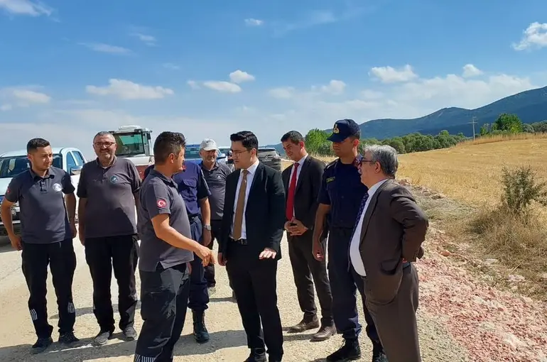 Dumlupınar Kaymakamı Karahan’dan köy ziyaretleri
