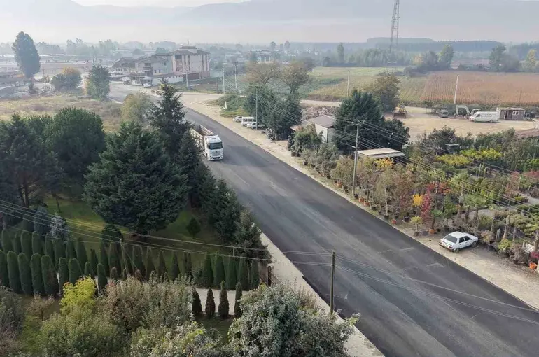 Düzce’de 55 bin ton asfalt serildi
