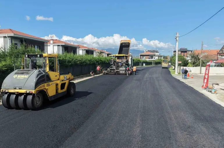 Düzce’de asfalt seferberliği hız kesmiyor
