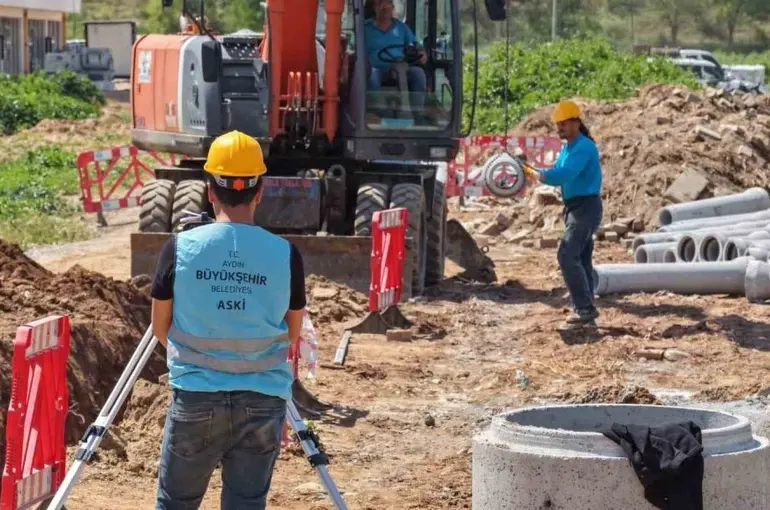 Efeler’de yeni yerleşim alanına 5,2 milyonluk altyapı yatırımı
