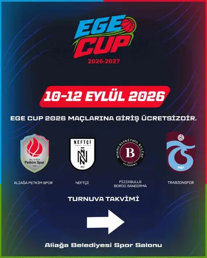Ege Cup, Aliağa’da başlıyor
