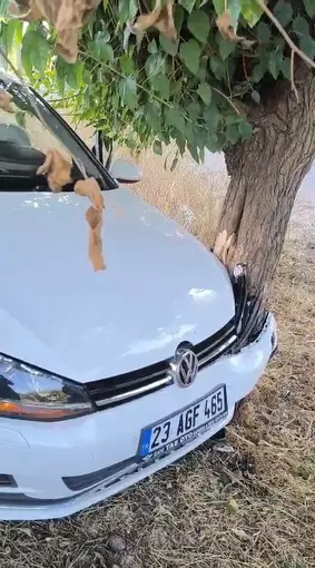 Elazığ’da trafik kazası: 2 yaralı
