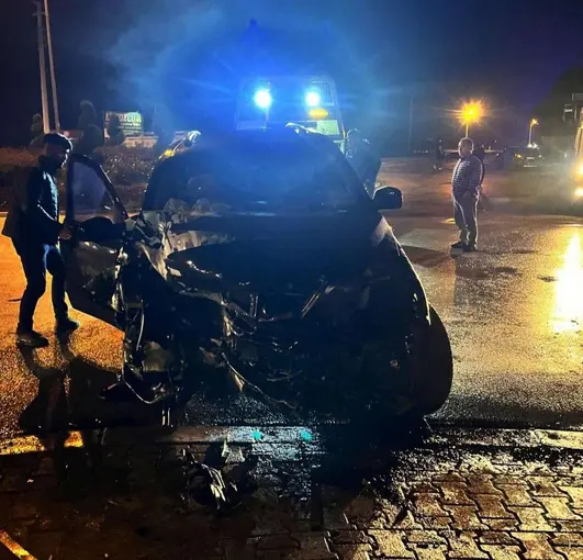 Ereğli'deki Cip Kazasının Güvenlik Kamerası Görüntüleri Ortaya Çıktı