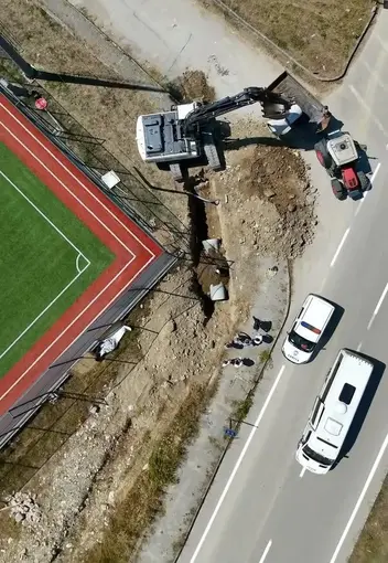 Erfelek’te su baskınlarına kalıcı çözüm için ilk kazma vuruldu
