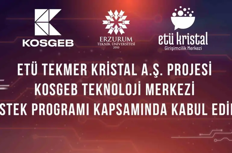 Erzurum’un girişimcilik ekosistemine güç katacak proje: ETÜ TEKMER Kristal
