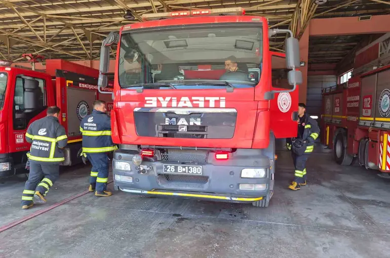 Eskişehir itfaiyesi 9 ay içerisinde 8 bin 661 vaka ihbarı aldı
