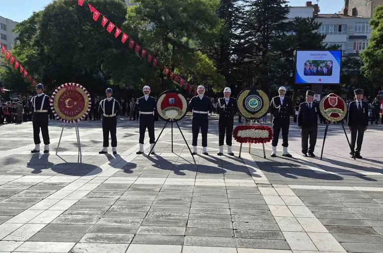 Eskişehir’de 19 Eylül Gaziler Günü törenle kutlandı
