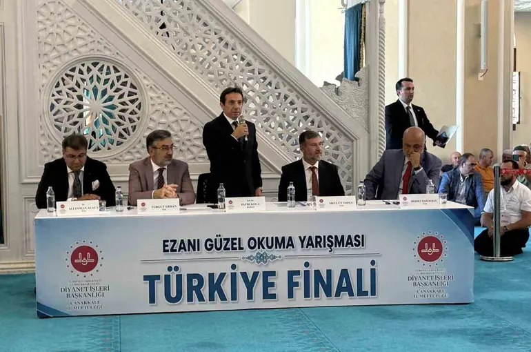 "Ezanı Güzel Okuma Yarışması" birincisi Denizli’den
