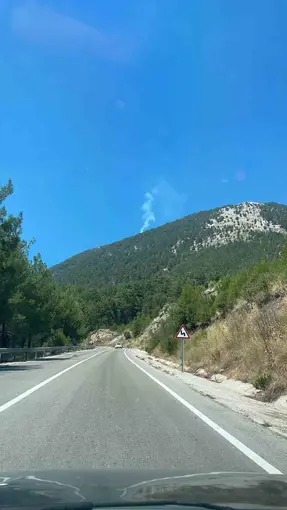 Fethiye’de orman yangını yangını kontrol altına alındı

