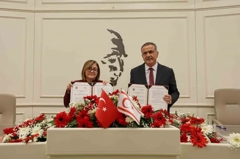 Gaziantep, Gazimağusa ile kardeş şehir protokolü imzaladı

