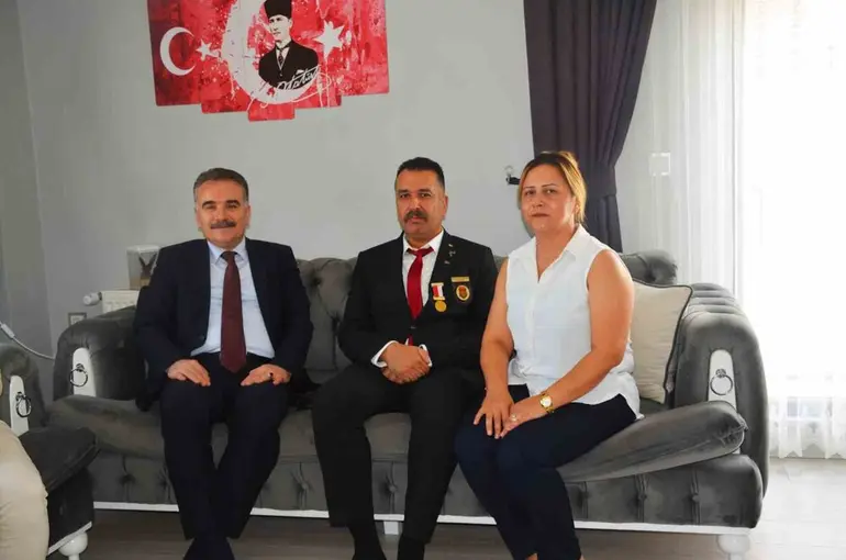 Gaziler Gününde anlamlı ziyaret
