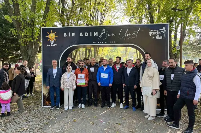 Gazze ve Filistin halkı için koştular
