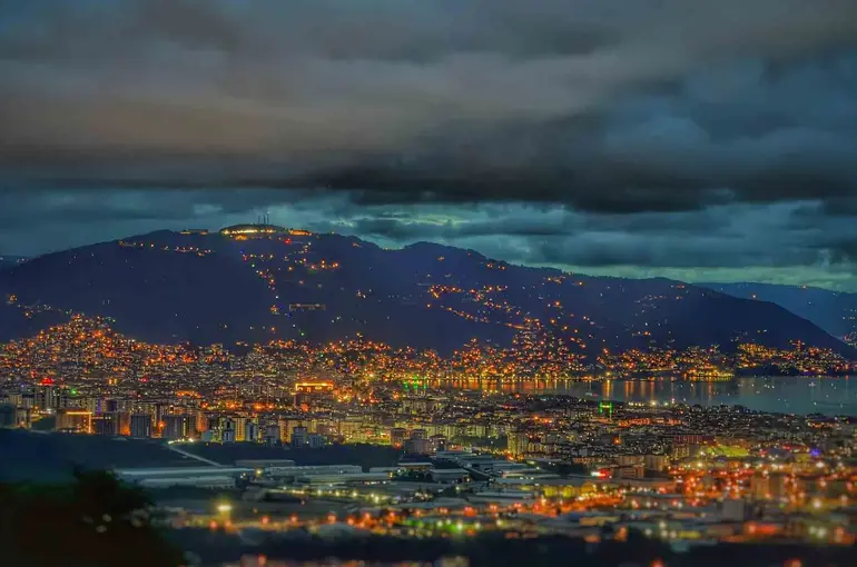 Gece parlayan şehir: Ordu
