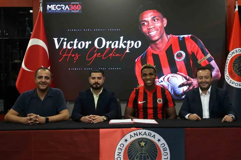 Gençlerbirliği Victor Orakpo’yu duyurdu
